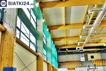 Siatki Krotoszyn - Piłkochwyty do hali sportowej dla terenów Krotoszyna